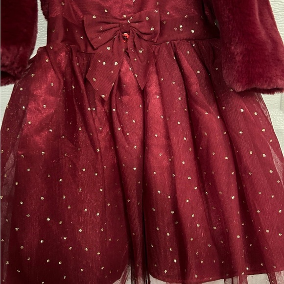 Toddler dress
Color : burgundy
Size:2t - Picture 4 of 5